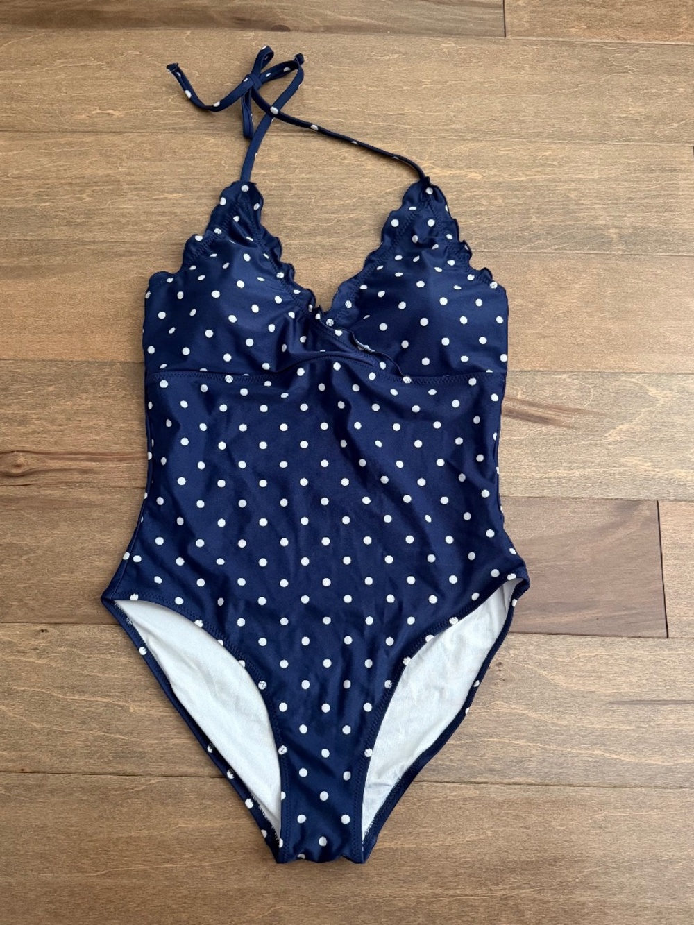 One Piece Polka-dot Bathing Suit